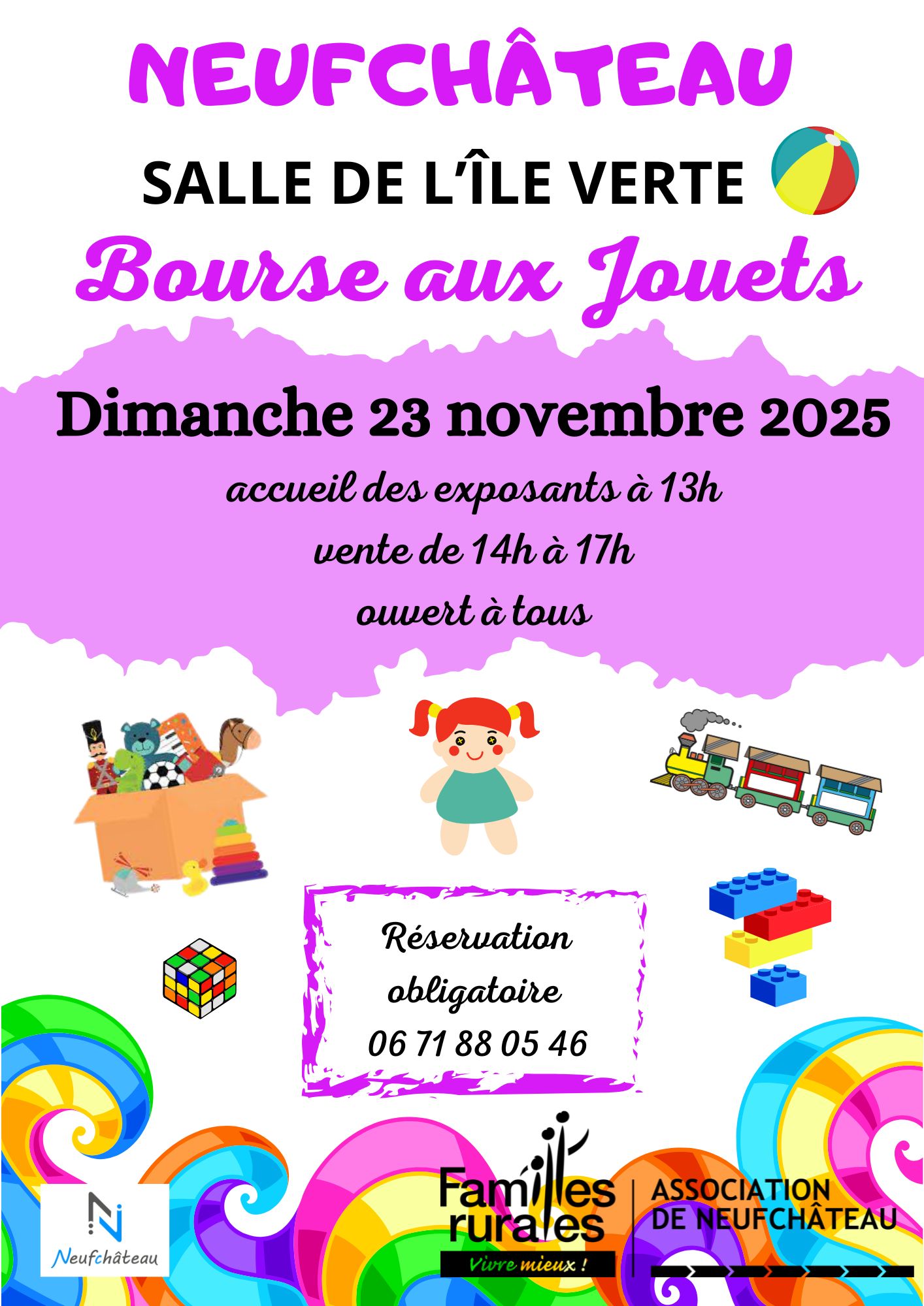 BOURSE AUX JOUETS ET PUÉRICULTURE À NEUFCHÂTEAU